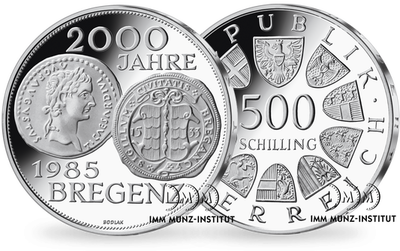 500-Schilling-Gedenkmünze 1985