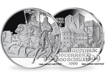 500-Schilling-Gedenkmünze ''Burg Lockenhaus''