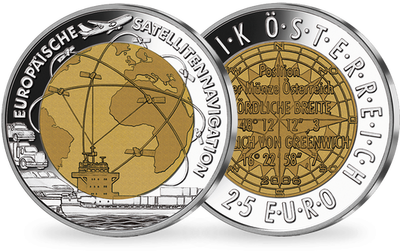 25 Euro Silber-Niob-Münze 2006 