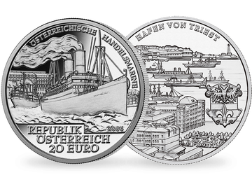20-Euro-Silbermünze 2006 ''Österreichische Handelsmarine''