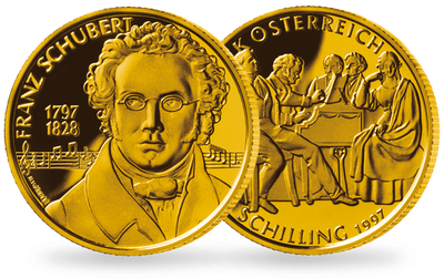 500-Schilling-Goldmünze 1997 
