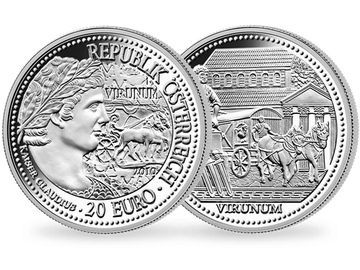 20-Euro-Silbermünze 2010 ''Virunum''