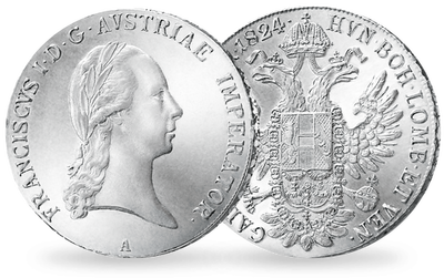 Silbertaler von Kaiser Franz II. (I.)