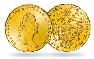 Gold-Dukat des einzigen Doppelkaisers Kaiser Franz II./I.