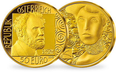 50-Euro-Goldmünze 2012 ''Adele Bloch-Bauer I''