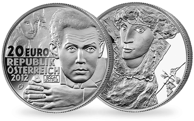 20-Euro-Silbermünze 2012 ''Egon Schiele''
