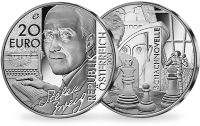20-Euro-Silbermünze 2013 ''Stefan Zweig''