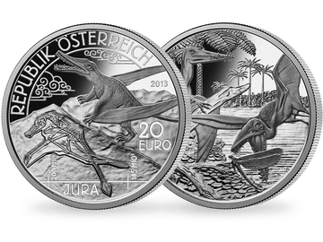 20-Euro-Silbermünze 2013 ''Jura - Leben in der Luft''
