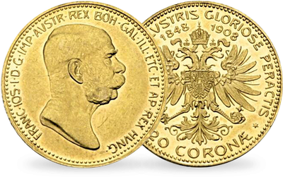 20-Kronen-Goldmünze 