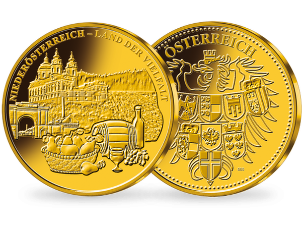 Die Gold-Gedenkausgabe ''Niederösterreich''