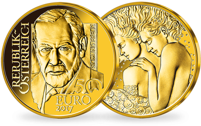 50-Euro-Goldmünze 2017 ''Sigmund Freud''
