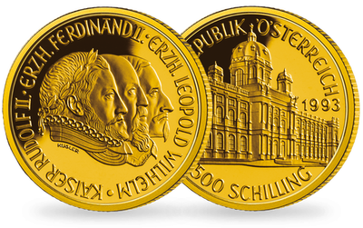 500-Schilling-Goldmünze 1993 