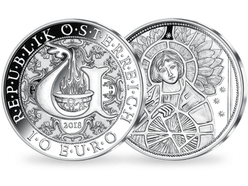 10-Euro-Silbermünze 2018 ''Uriel – Der Lichtengel''