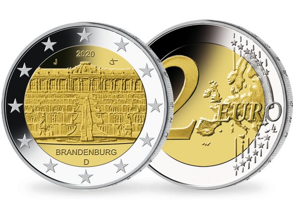 2-Euro-Münze ''Schloss Sanssouci''