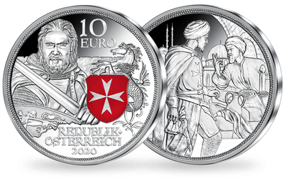 Österreichs 10-Euro-Münzen ''Standhaftigkeit'' 2020