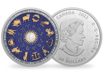 Kanadas Silbermünze 