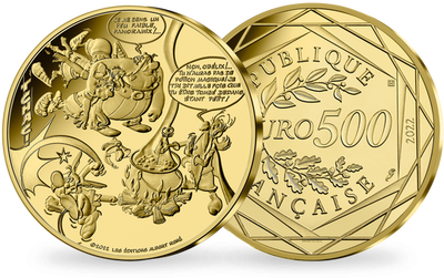 Frankreichs 500-Euro-Goldmünze 