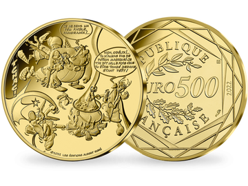 Frankreichs 500-Euro-Goldmünze 