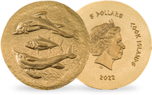 Kleingold-Münze 