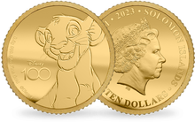 Offizielle Kleingold-Münze 
