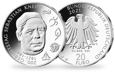 Deutschlands 20-Euro-Silbermünze 