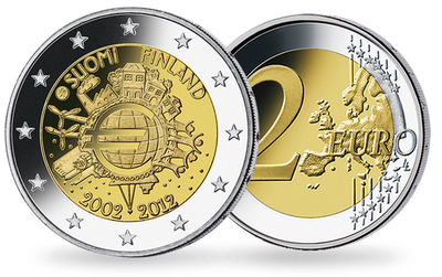 Finnland 2012: 10 Jahre Euro-Bargeld