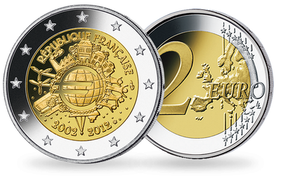 Frankreich 2012: 10 Jahre Euro-Bargeld