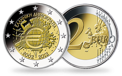 Griechenland 2012: 10 Jahre Euro-Bargeld