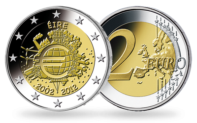 Irland 2012: 10 Jahre Euro-Bargeld