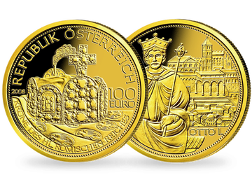 100-Euro-Goldmünze 2008, ''Krone Heiliges Römisches Reich''