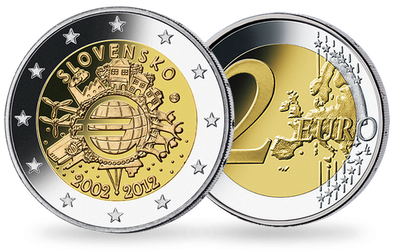 Slowakei 2012: 10 Jahre Euro-Bargeld