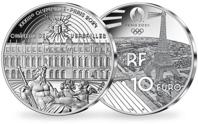 Monnaie en argent PARIS 2024 - Versailles