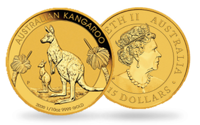 Kangourou Australie, l'une des monnaies en or les plus recherchées au monde 