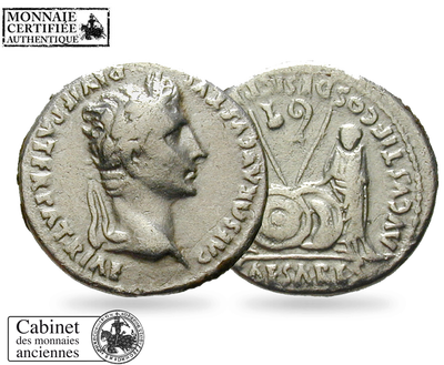 Monnaie ancienne : Auguste, le premier empereur romain 