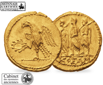 Monnaie byzantine: Statère en or «Brutus» 