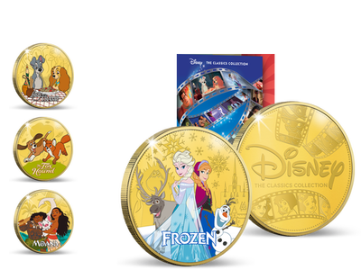 Disney-Ausgabe ''Die Eiskönigin'' veredelt mit Gold und brillanten Farben