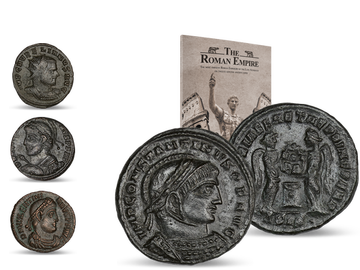 Exklusive Original-Bronzemünze zu ''Kaiser Konstantin I. den Großen''