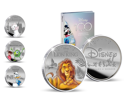Disney100 - Magische Gedenkausgaben aus edlem Silber