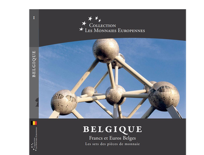 Les monnaies européennes, set complet Franc et Euro: Belgique