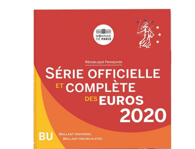 La série officielle et complète des Euros français 2020 BU