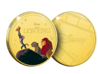Frappe dorée à l'or pur Classiques Disney «Le Roi Lion»