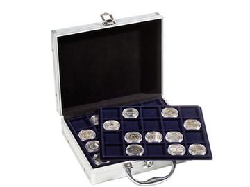 Mini-Münzkoffer für 120 Münzen
