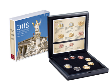 Österreichs Kleinmünzensatz 2018