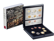Österreichs Kleinmünzensatz 2020 | Polierte Platte