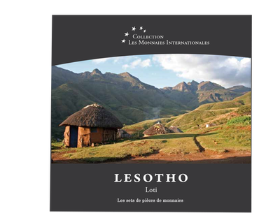 Les monnaies internationales, set complet Loti lesothan : Lesotho