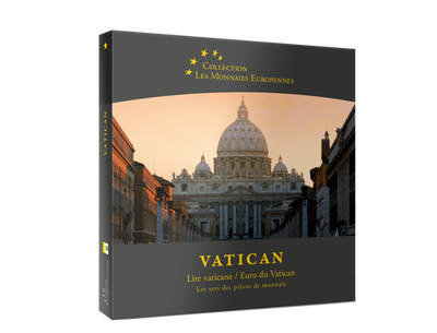 Les monnaies européennes, set complet Lire et Euro: Vatican