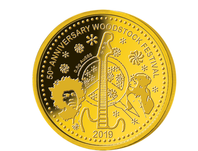 Monnaie «50 ans du Festival de Woodstock» 2019