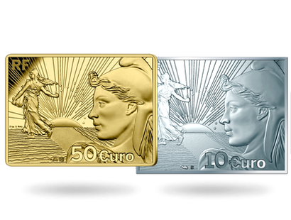 Les monnaies or et argent «Semeuse - 20 ans du Starter kit» 2021 