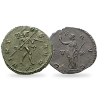 Bild: La Guerre et la Paix : deux monnaies romaines inséparables