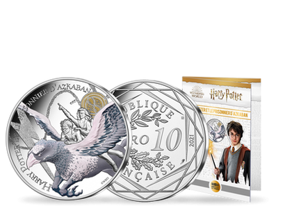 Monnaie officielle de 10 Euros en argent «Harry Potter et le prisonnier d'Azkaban 6/18» 2021